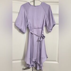 Lavender Silky Dress